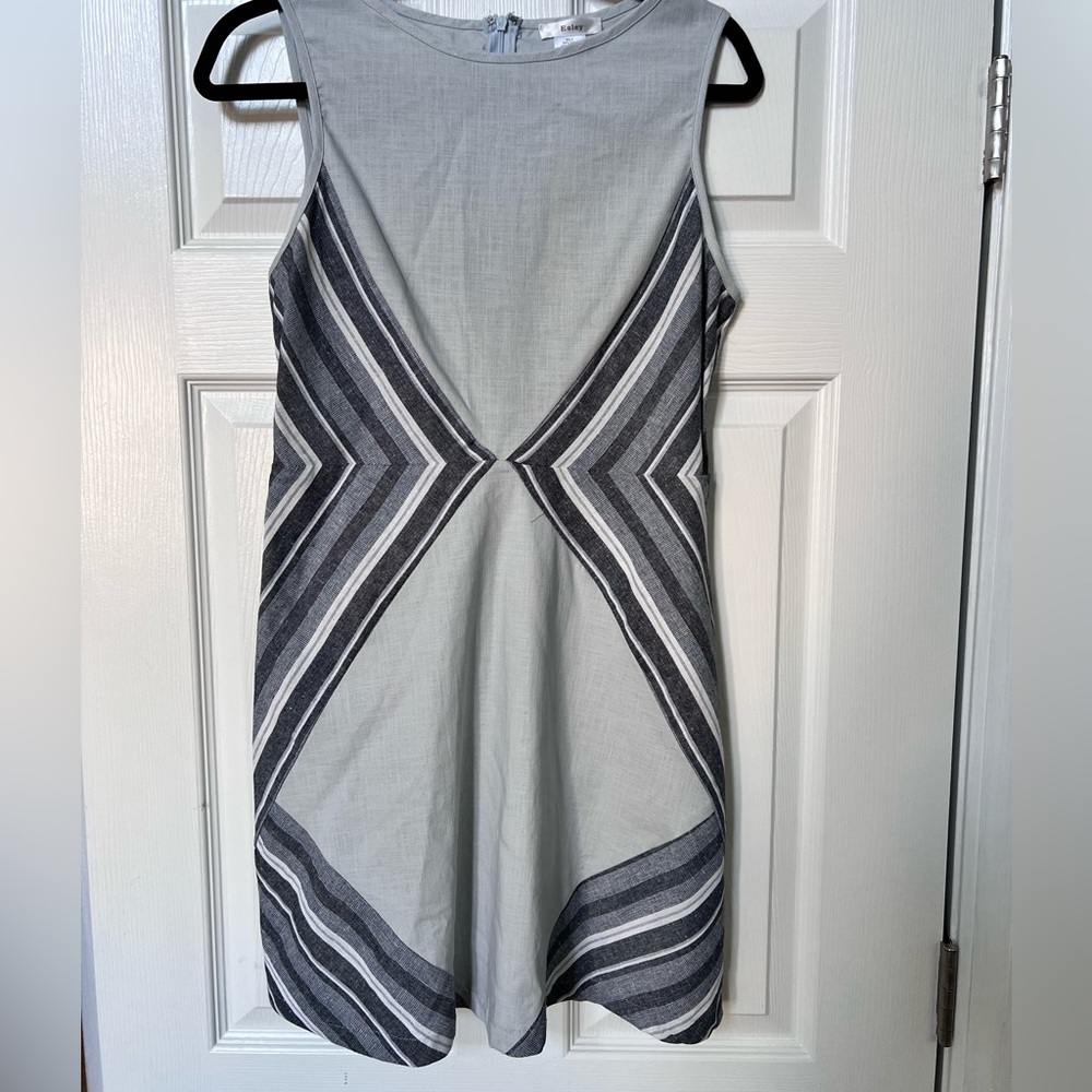 Linen mini dress
